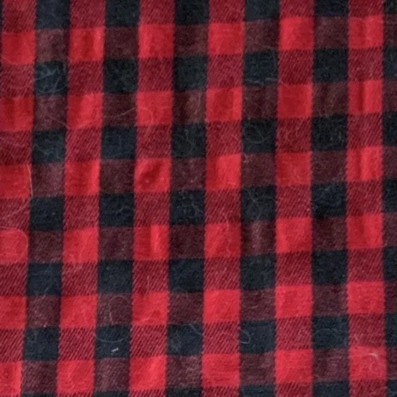 Divided H&M Red Black Buffalo Check Skinny Stretch Pants H&M 8 - Picture 5 of 9